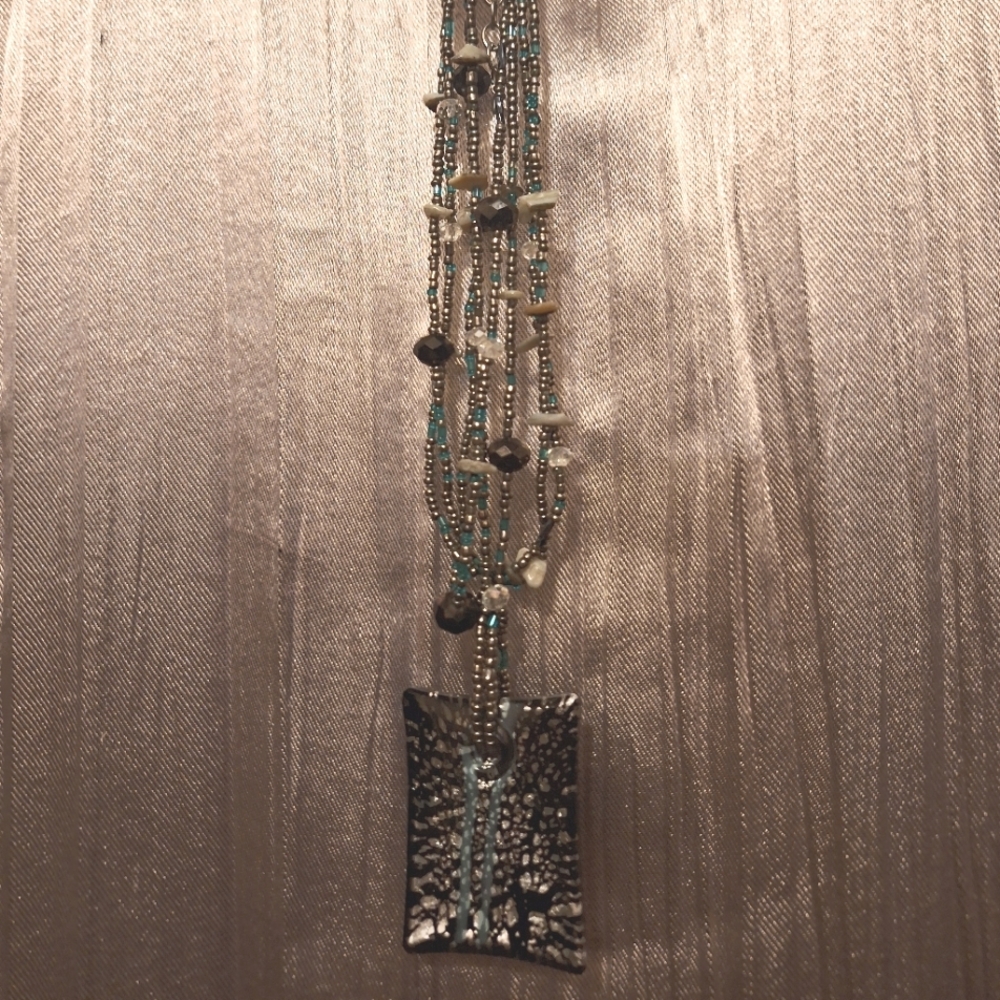 A beautiful unique one of a kind necklace!